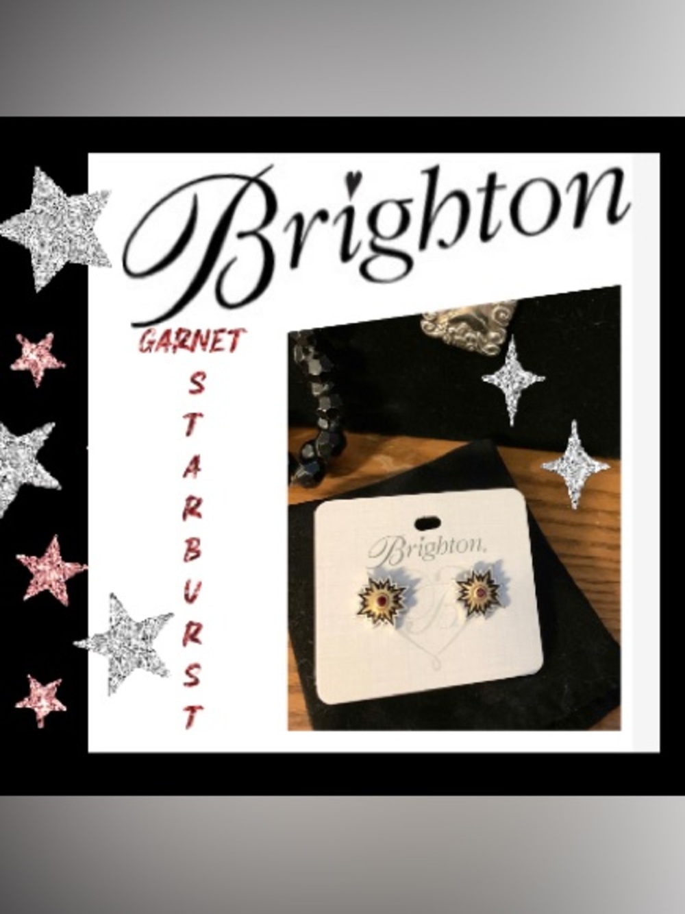 Brighton Starburst Stud Earrings